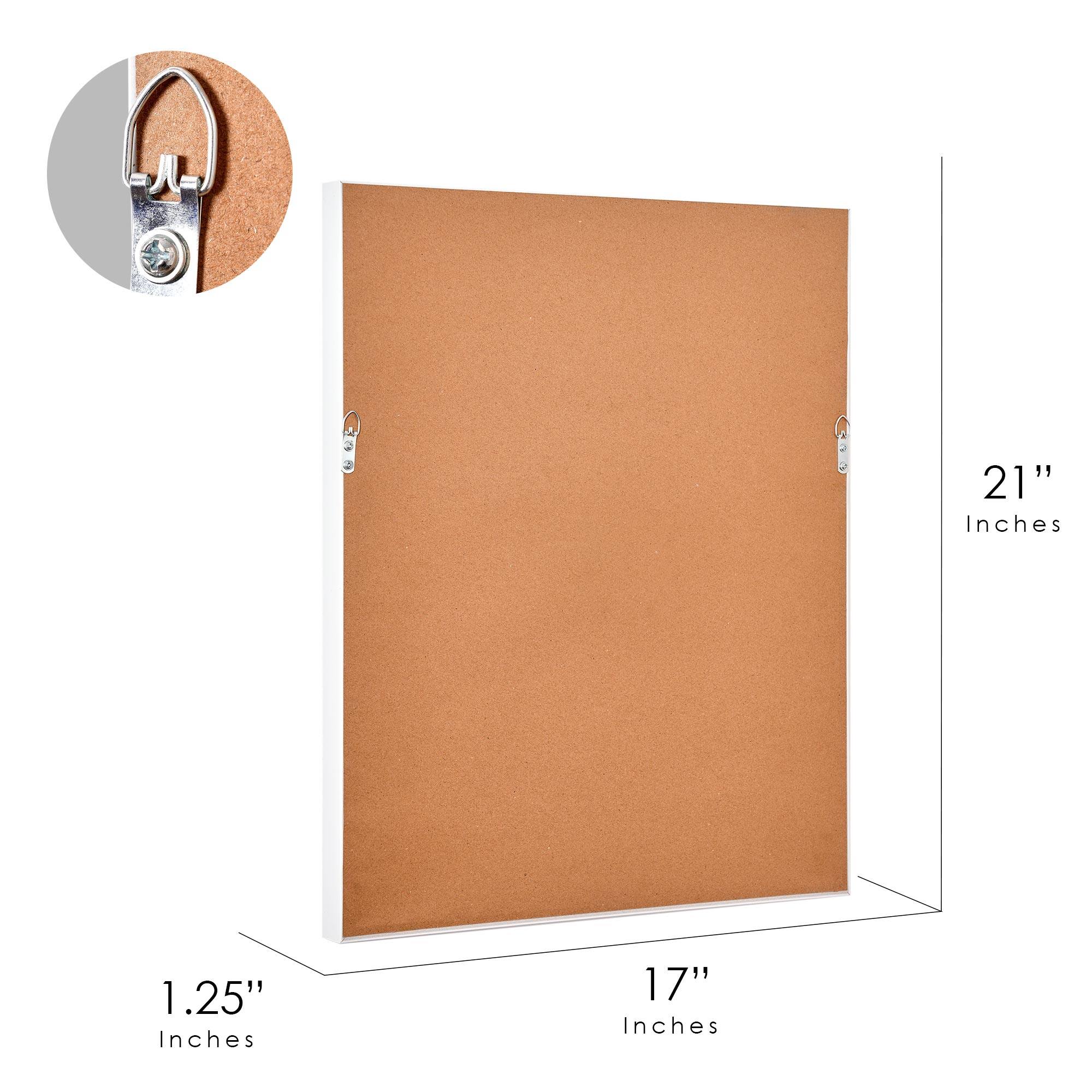 American Art Decor Tipsy Framed Dirty Martini Cocktail Poster - 16" x 20" x .75"